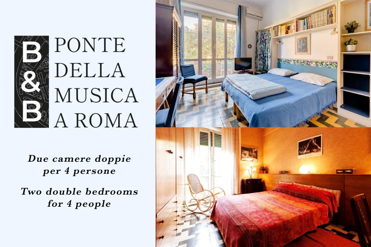 Bed & Breakfast Ponte Della Musica A Roma Экстерьер фото